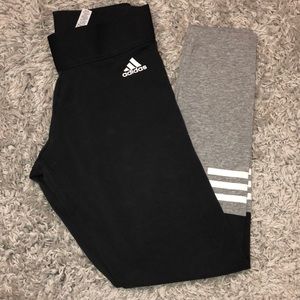 Adidas Dark/Light Grey leggings